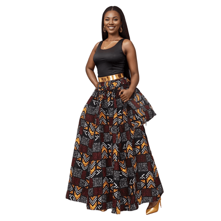 Let's Go Out Maxi Skirt & Shoulder Bag Set - Especially Yours