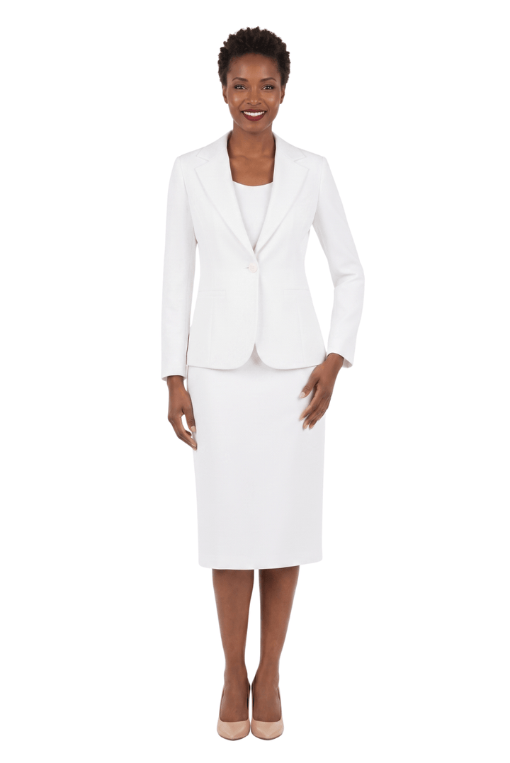 4pc Suit Set - Jkt, Cami, Skirt, Pants - Plus - Especially Yours