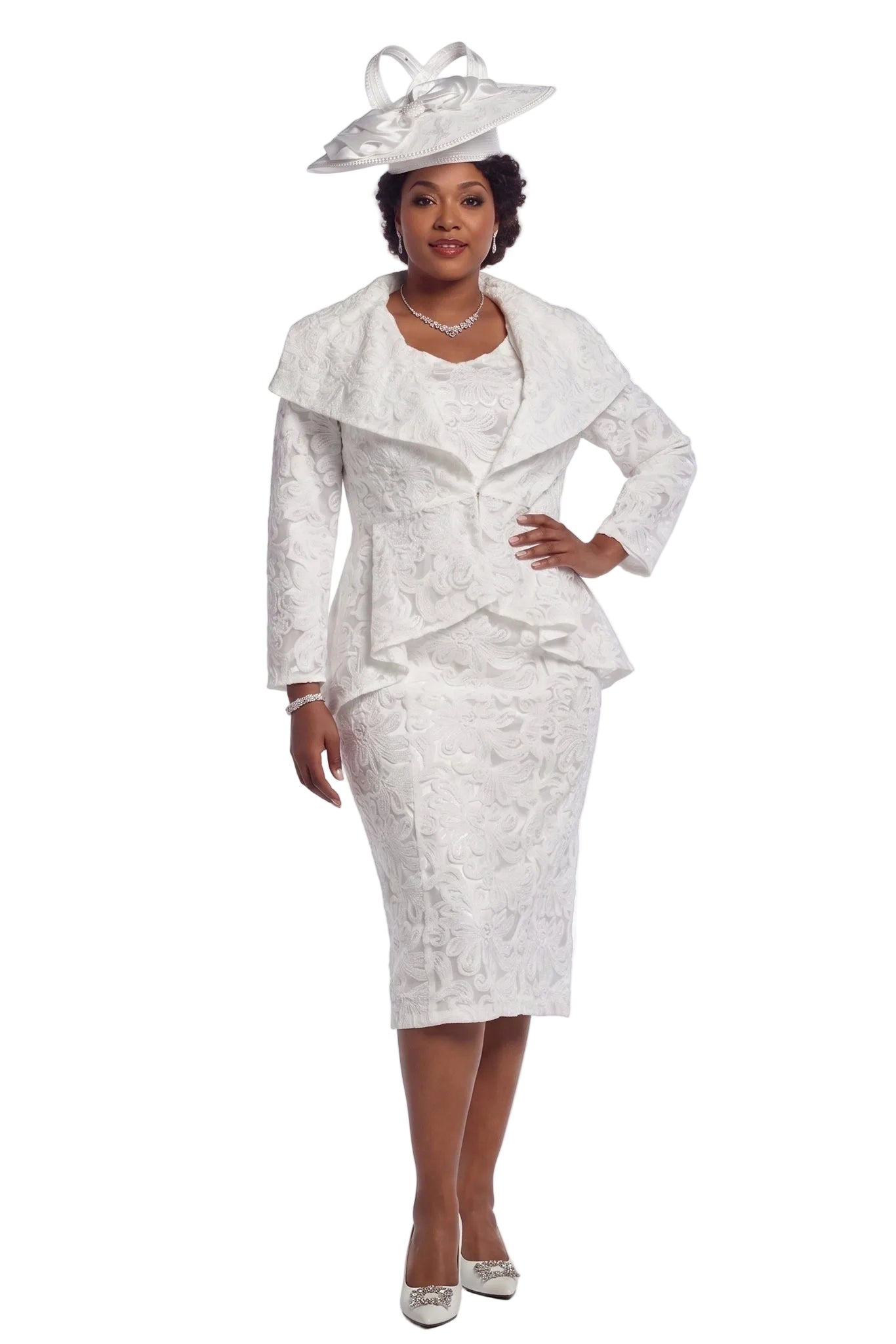 Ruffled Soutache Hi-Low Jacket Dress | EY Boutique – Especially Yours