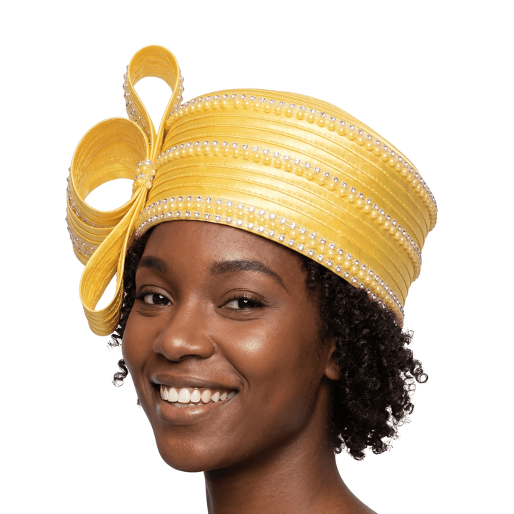 Stoned Pillbox Hat w/ Ovsz Bow - Especially Yours