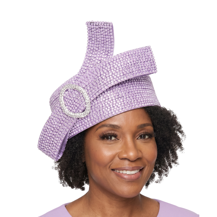 STONED PILL BOX HAT W/ BOW