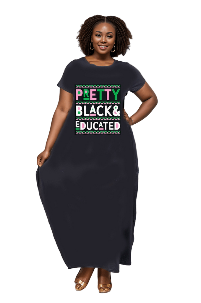 Pretty & Educated Maxi Dress