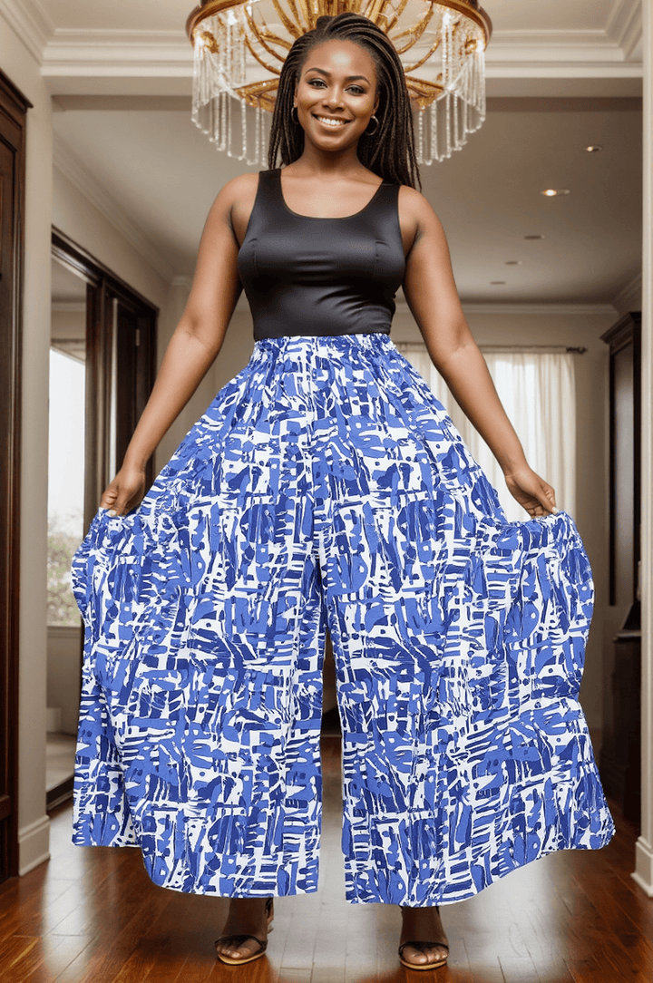 Jennie's Palazzo Pants With Big Side Pockets