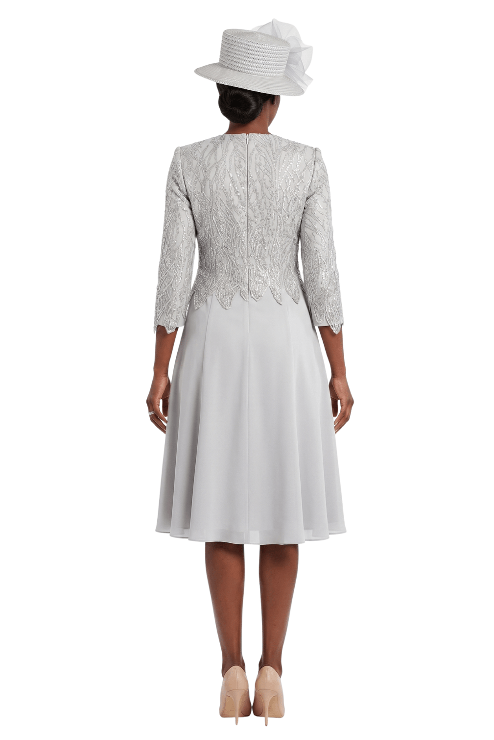 A - line Scuba Drs w/ Lux Lace Overlay - Especially Yours