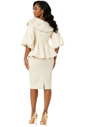 Donna Vinci, Style 12245 - 2pc. Jacket & Skirt Set