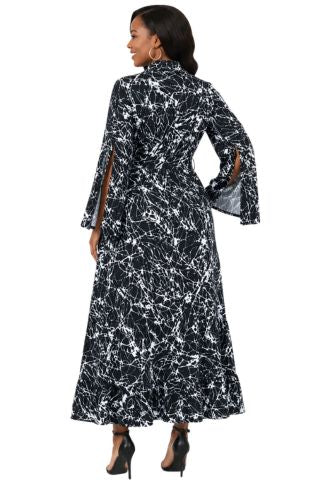7785 -WOW!!  2 pcs Trench Jacket with Skirt Set