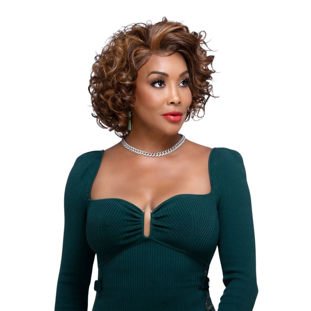 CHILLI-V Spiral Curl Lace Front Bob Wig - Vivica A. Fox - Especially Yours