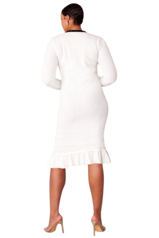 Textured Knit Dress 51000