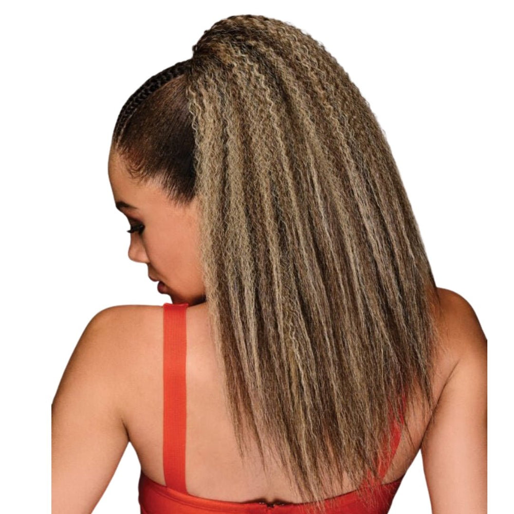 21" Crimped Textured Pocket Ponytail by Kim Kimble - Especially Yours