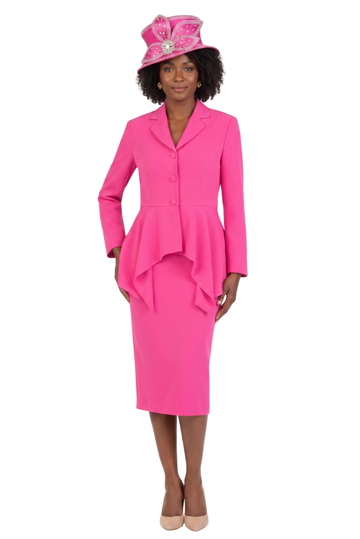 2pc Notch Collar 3-button Uneven Jkt Sweep Suit