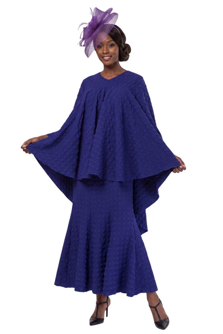 2pc Popcorn Full Flare Top & Skirt Set