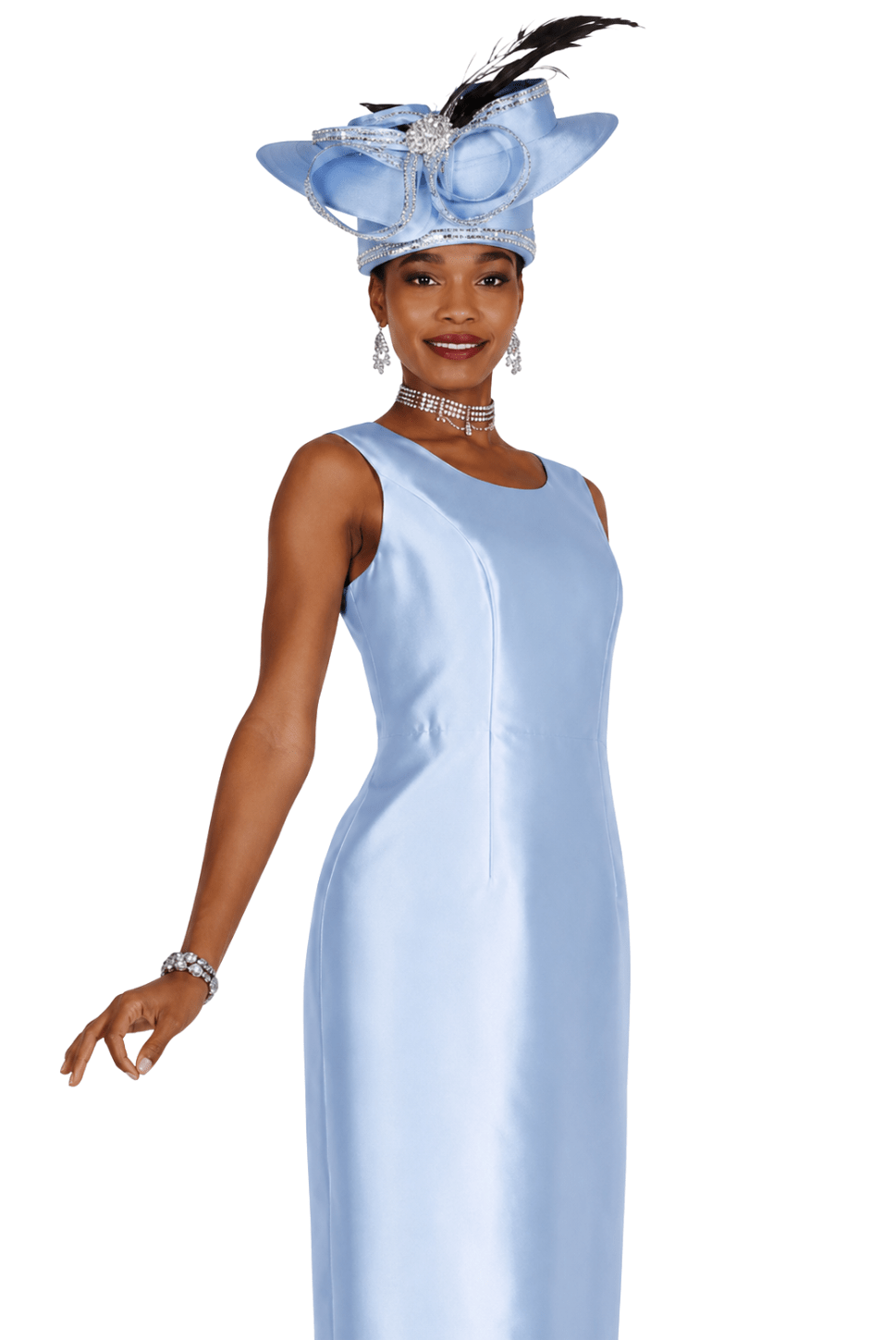 Elegant 2-Piece Rhinestone Shantung Dress Suit – Asymmetrical Jacket & Sheath Dress - 6259 - Especially Yours
