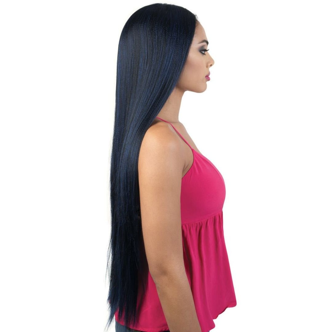 HB360L.ACE 360 Lace Super Long Straight Human Hair Blend Wig - MoTown Tress - Especially Yours