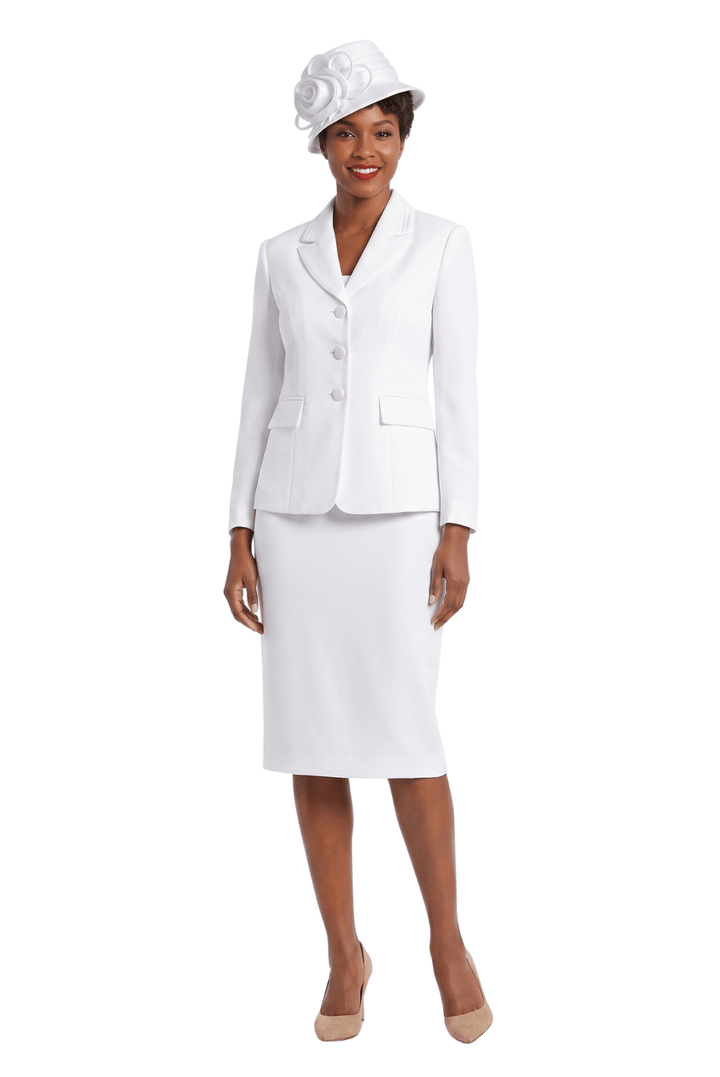 2pc Notch Layered Collar 3 - Button Skt Suit - Especially Yours