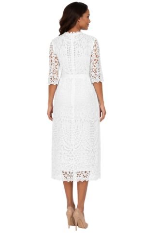 Heirloom Elegance Lace Midi Dress - Especially Yours