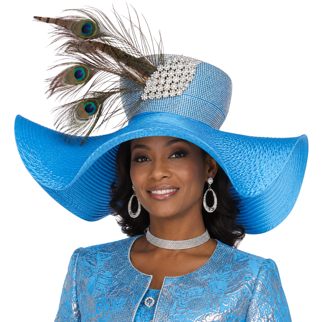 Abstract Brocade Hat