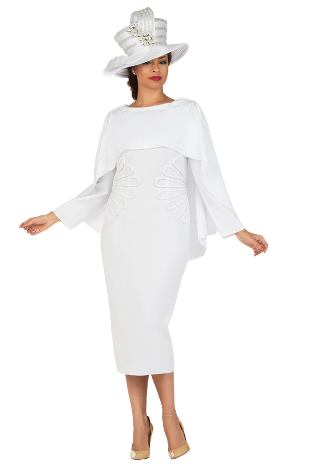 Scuba Shift Drs w/ Cape and Piping Detail-Plus