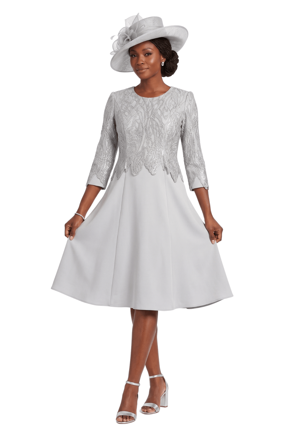 A - line Scuba Drs w/ Lux Lace Overlay - Especially Yours