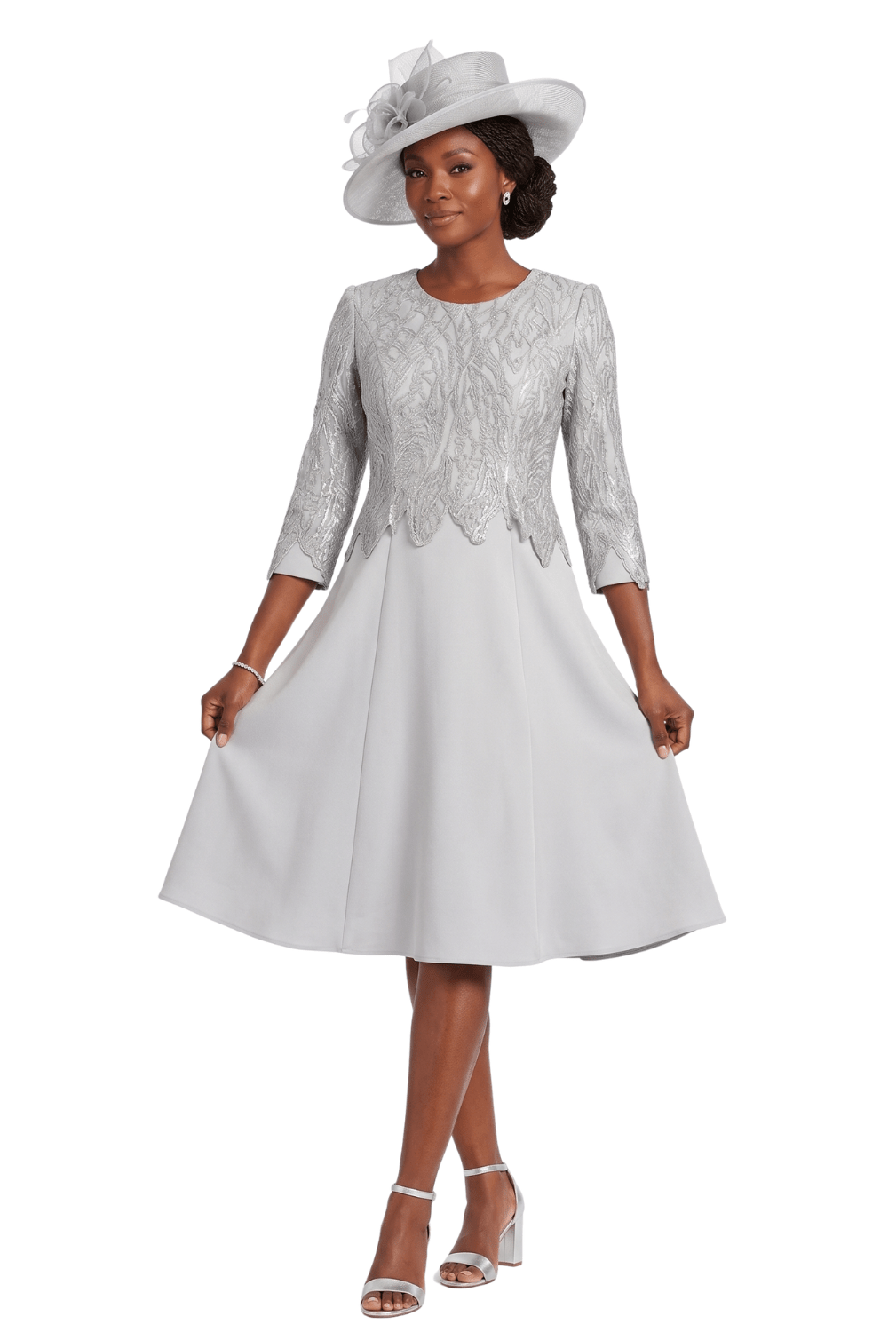 A - line Scuba Drs w/ Lux Lace Overlay - Especially Yours