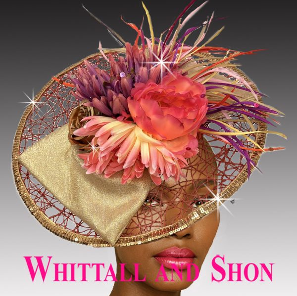 FA3140 HONEYCOMB FASCINATOR by Whittall & Shon