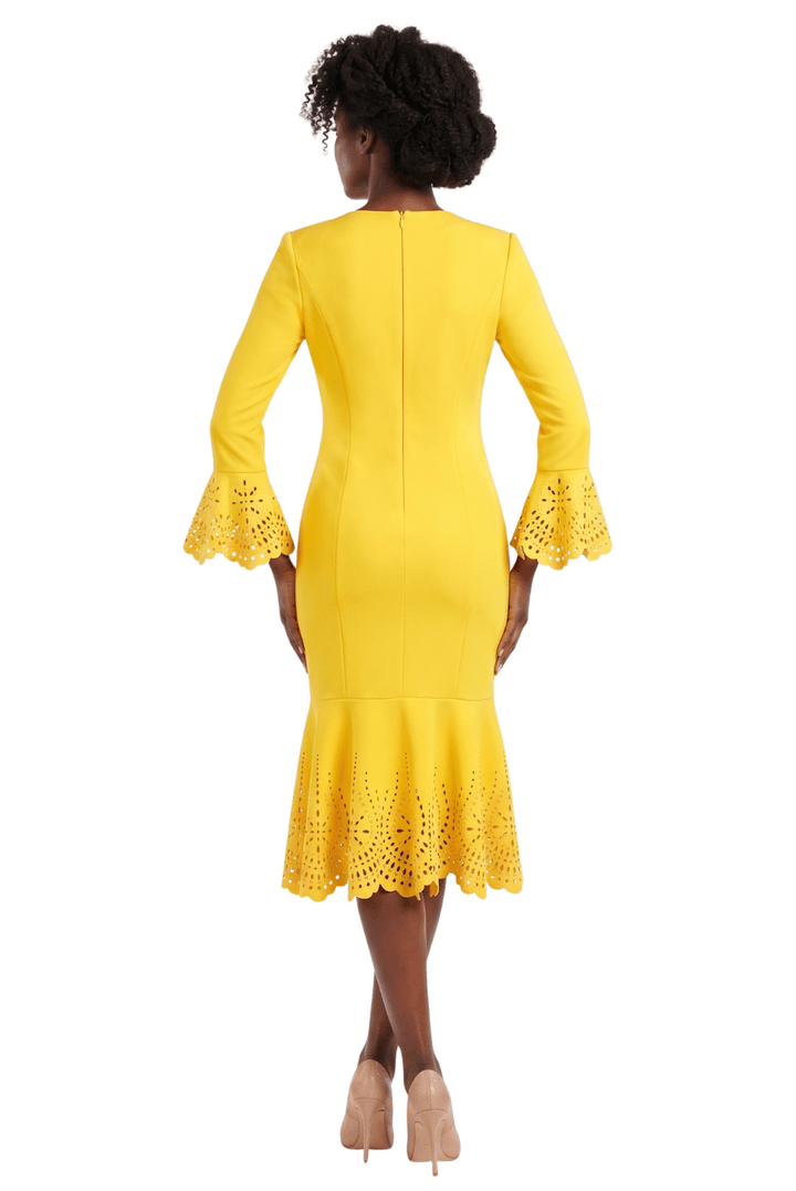 Scuba Drs w/ Scallop Neckline, Cutouts & Stones - Especially Yours