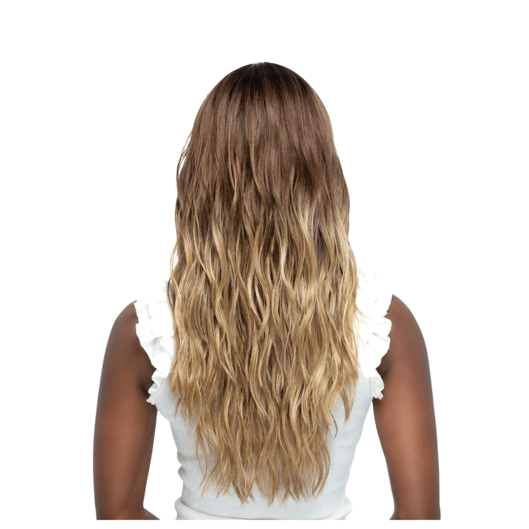 YERIEL 24" LAYERED PIECED LOOSE CURL WITH INVISIBLE CENTER PART - Especially Yours