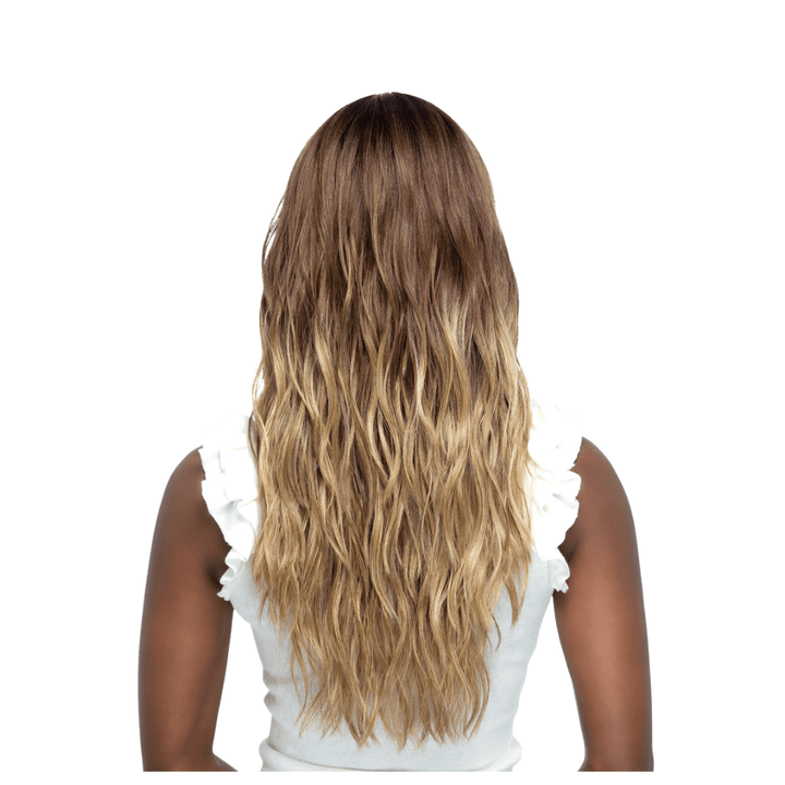 YERIEL 24" LAYERED PIECED LOOSE CURL WITH INVISIBLE CENTER PART - Especially Yours