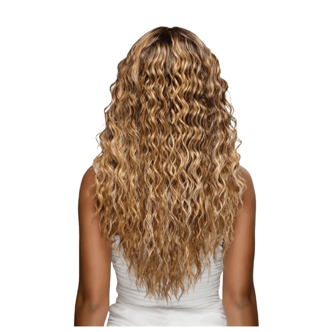 10X6 PRECUT-122 25" Deep Wave Wet Look HD Lace Wig - Vivica A. Fox - Especially Yours