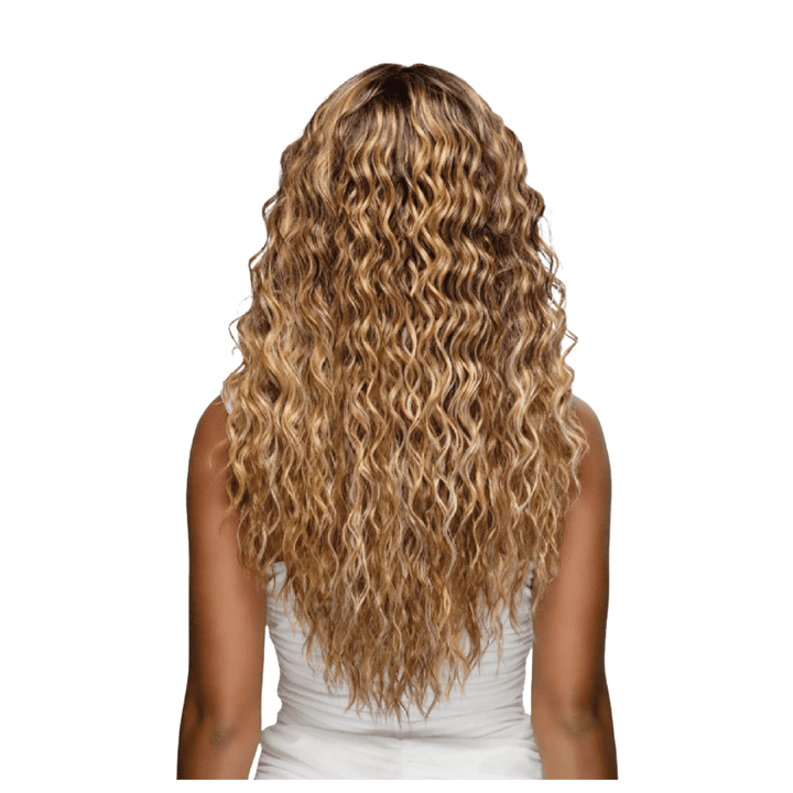 10X6 PRECUT-122 25" Deep Wave Wet Look HD Lace Wig - Vivica A. Fox - Especially Yours