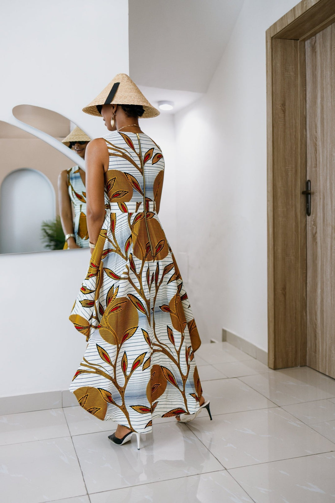 LEWA AFRICAN PRINT HIGH - LOW DRESS - FINAL SALE - Especially Yours