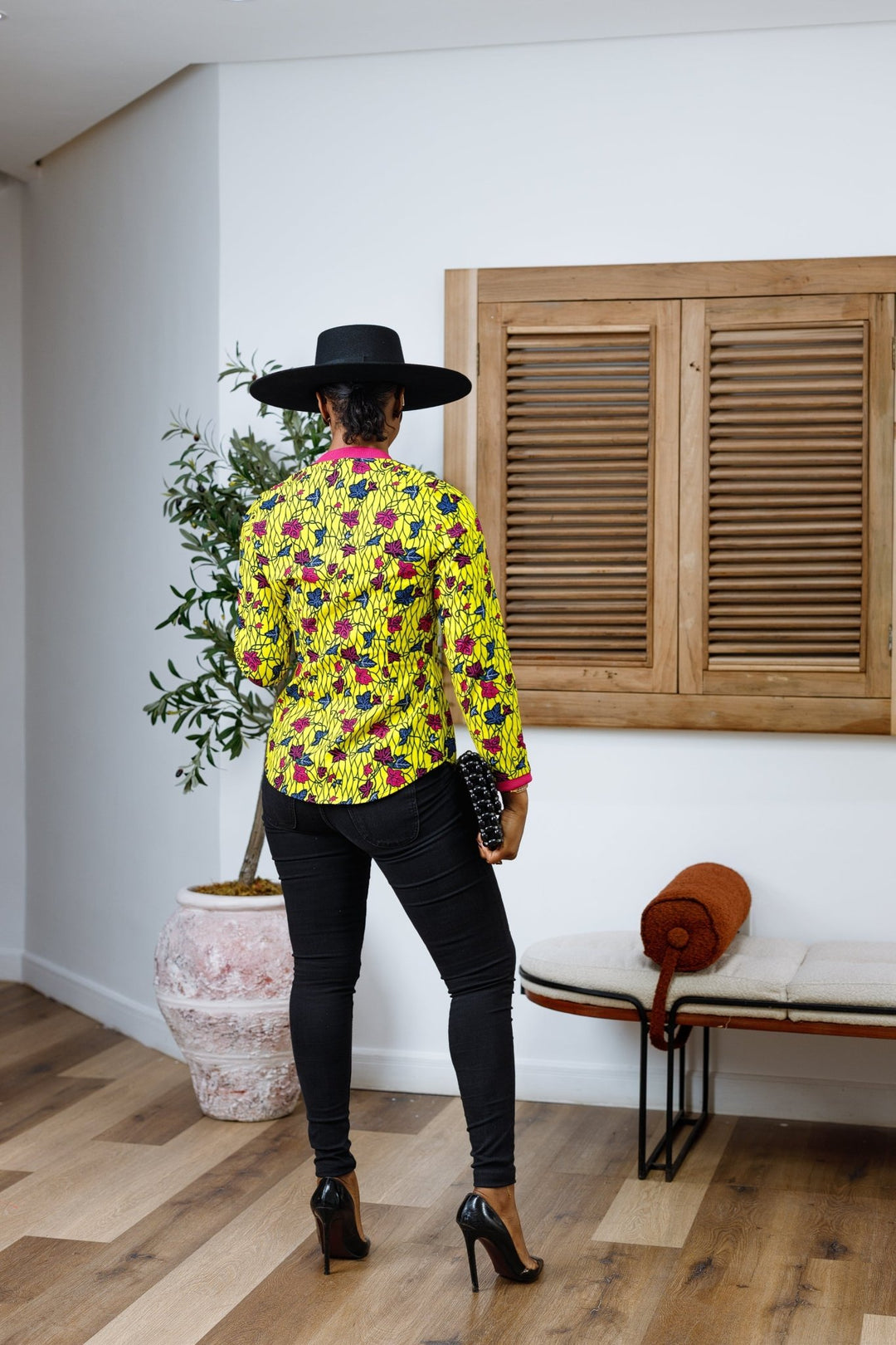 DAMINI AFRICAN PRINT POLO SHIRT - Especially Yours