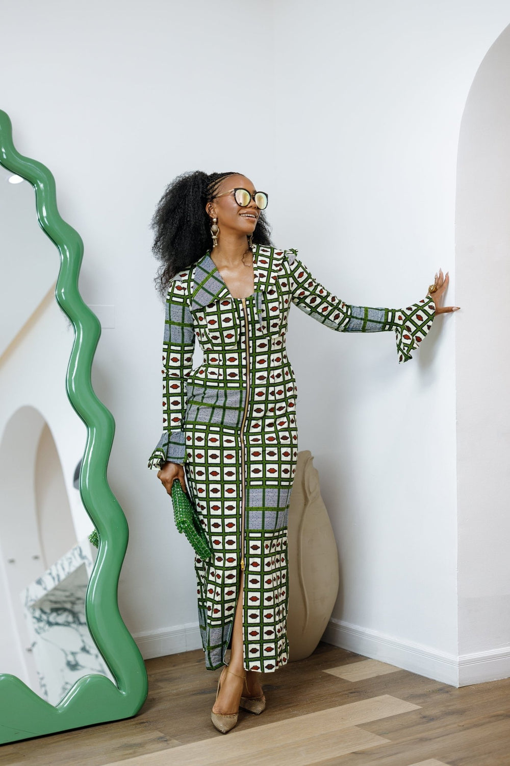 KAZI AFRICAN PRINT LONGLINE JACKET/DRESS - Especially Yours