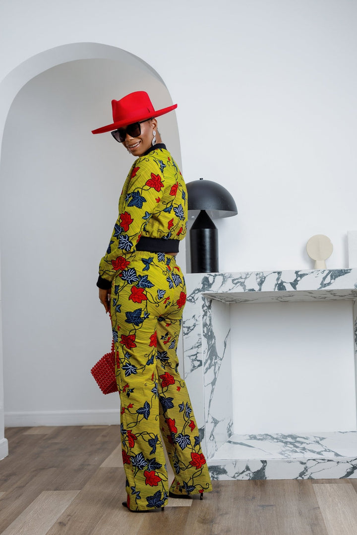 ADA AFRICAN PRINT BOMBER SET - Especially Yours