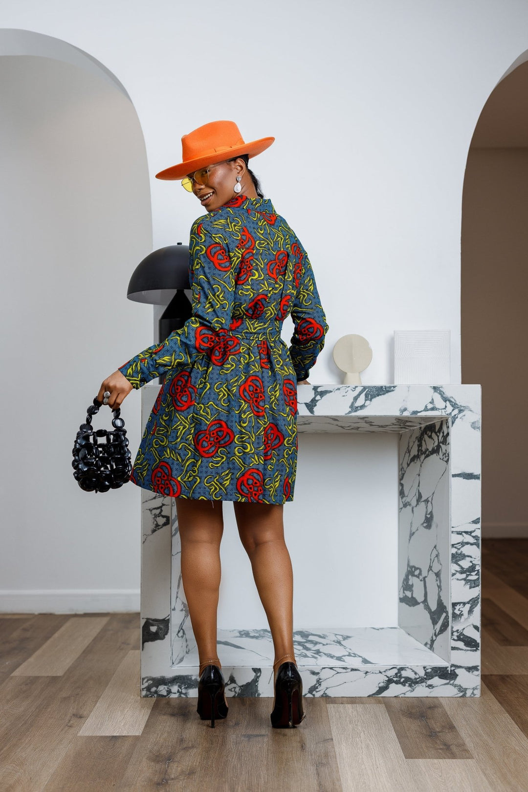 FAYO AFRICAN PRINT SHIRT DRESS - Especially Yours