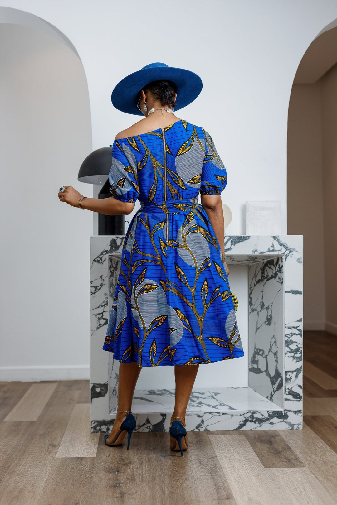 ROLU AFRICAN PRINT OFF SHOULDER DRESS - Especially Yours