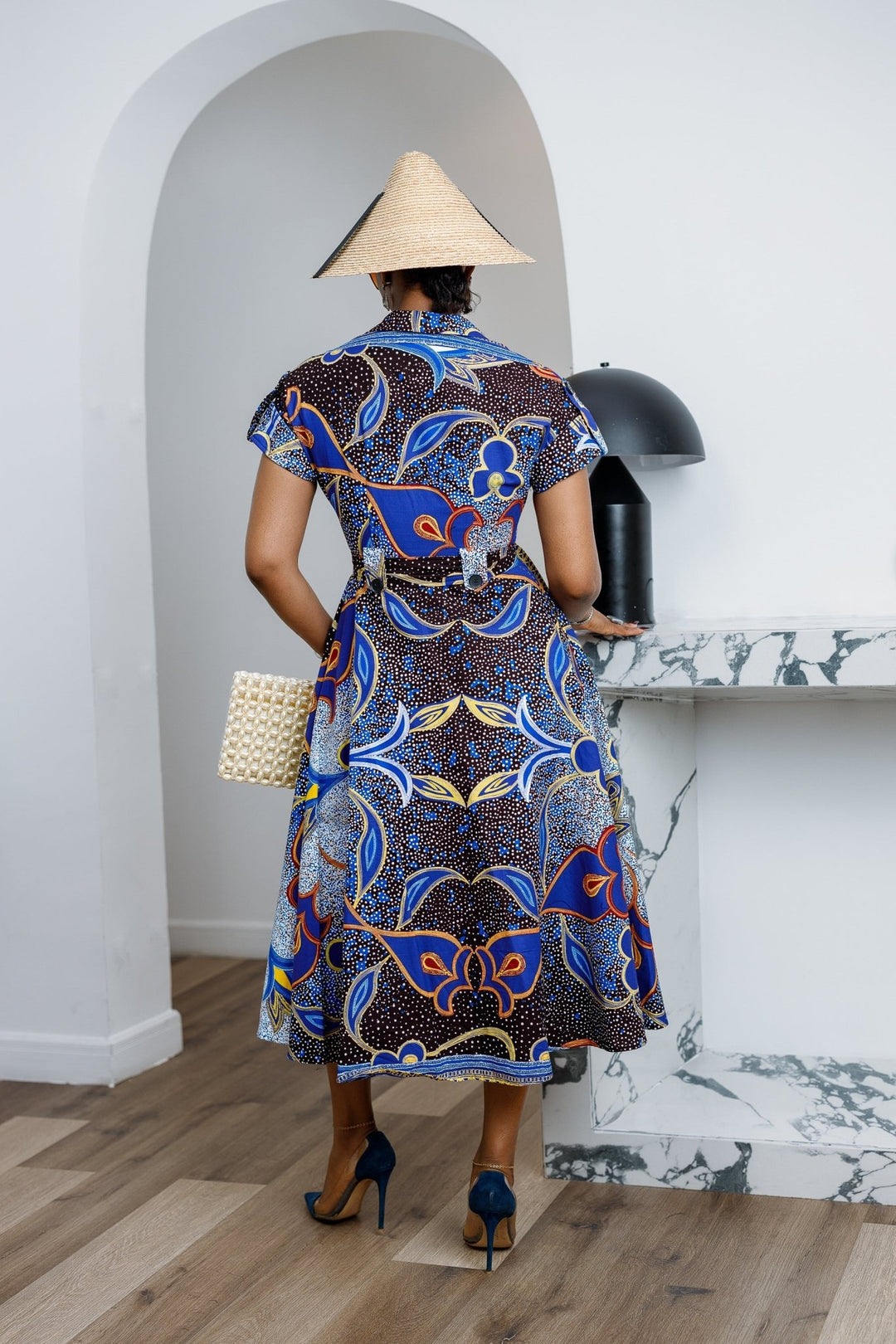 JULIET AFRICAN PRINT MIDI DRESS - Especially Yours