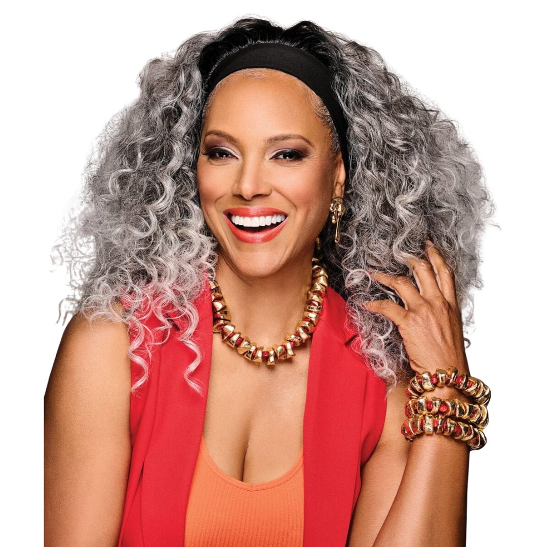 26" Long Curly Headband Wig – Kim Kimble - Especially Yours