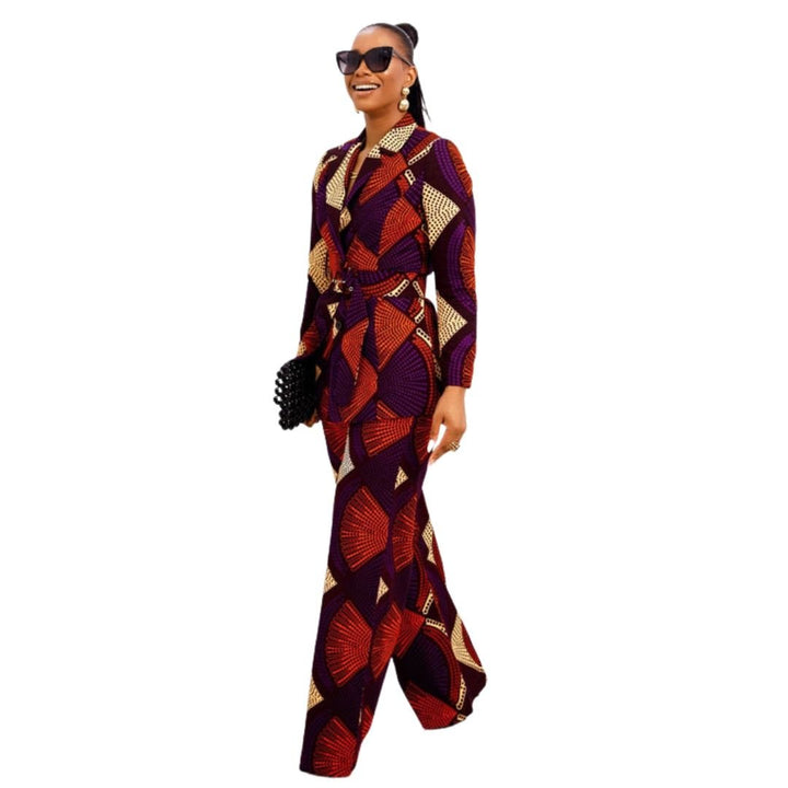 ZYLA AFRICAN PRINT SUIT SET - Especially Yours