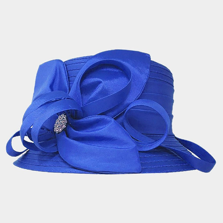 Bow Accented Dressy Hat - Especially Yours