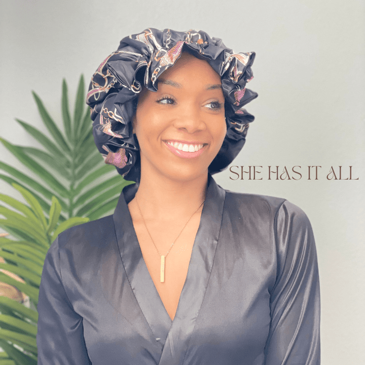 Seeing Green All Satin Bonnet - Especially Yours