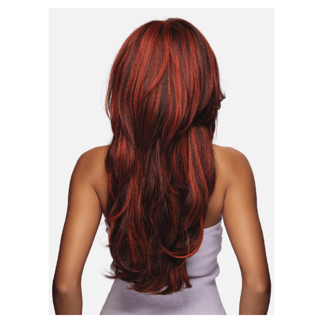 10X6 PRECUT-120 24" Layered Straight Braided Crown HD Lace Wig - Vivica A. Fox - Especially Yours