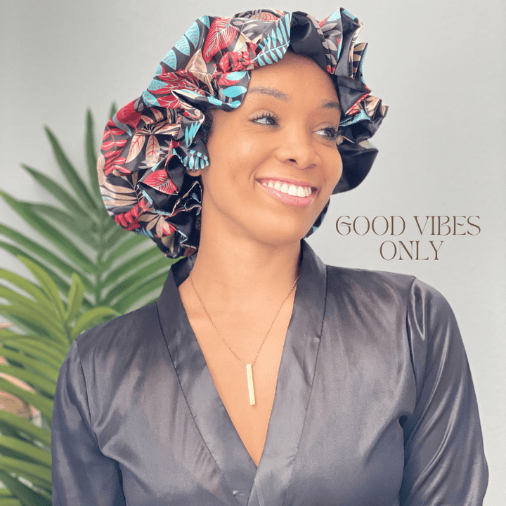 Garden Peach All Satin Bonnet - Especially Yours