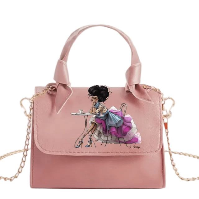Café Chic Mini Crossbody - Red - Especially Yours
