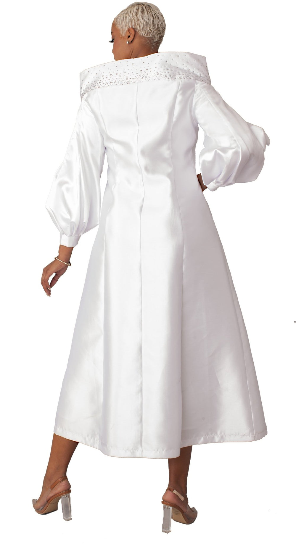Elegant Plus Size One - Piece Cassock Robe for Church Wear - 4801W - Especially Yours
