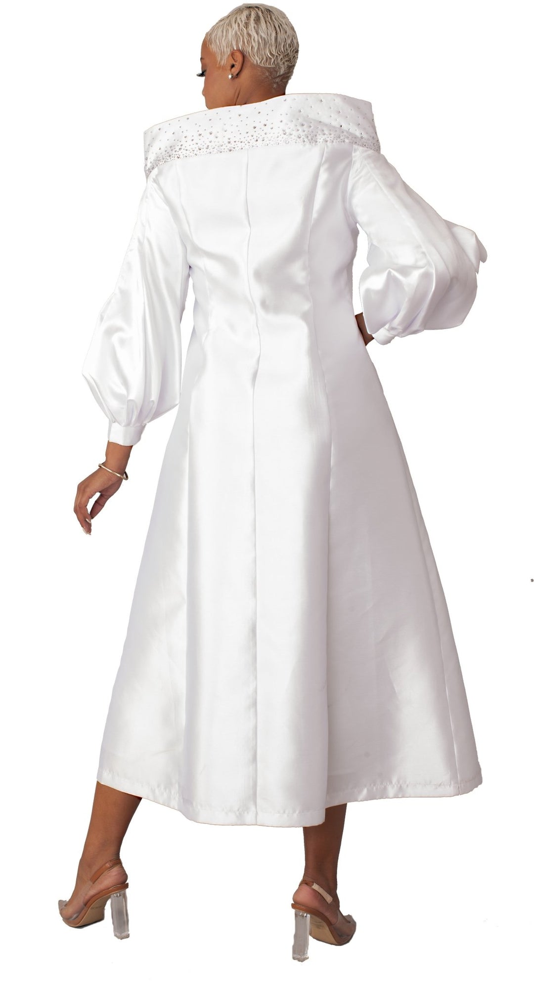 Elegant Plus Size One - Piece Cassock Robe for Church Wear - 4801W - Especially Yours