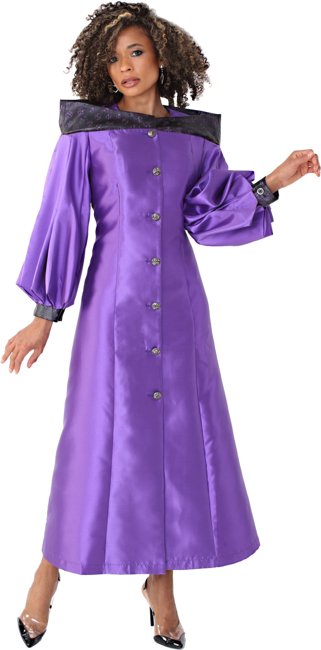 Women’s Cassock Robe for Church, Choir, or Clergy -4803