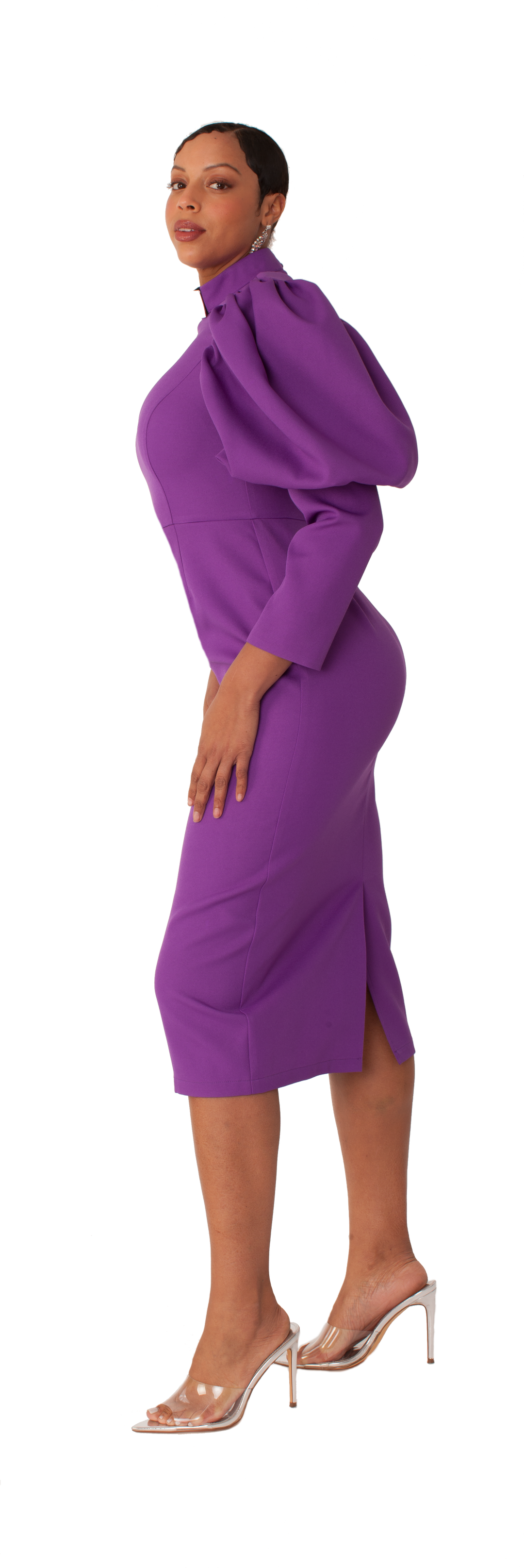 purple clergy dress Sxiwei Women's Clergy Robe Church Cassock Cosplay Costume Choir Maxi Dress Liturgical Pastor Purple 3XL