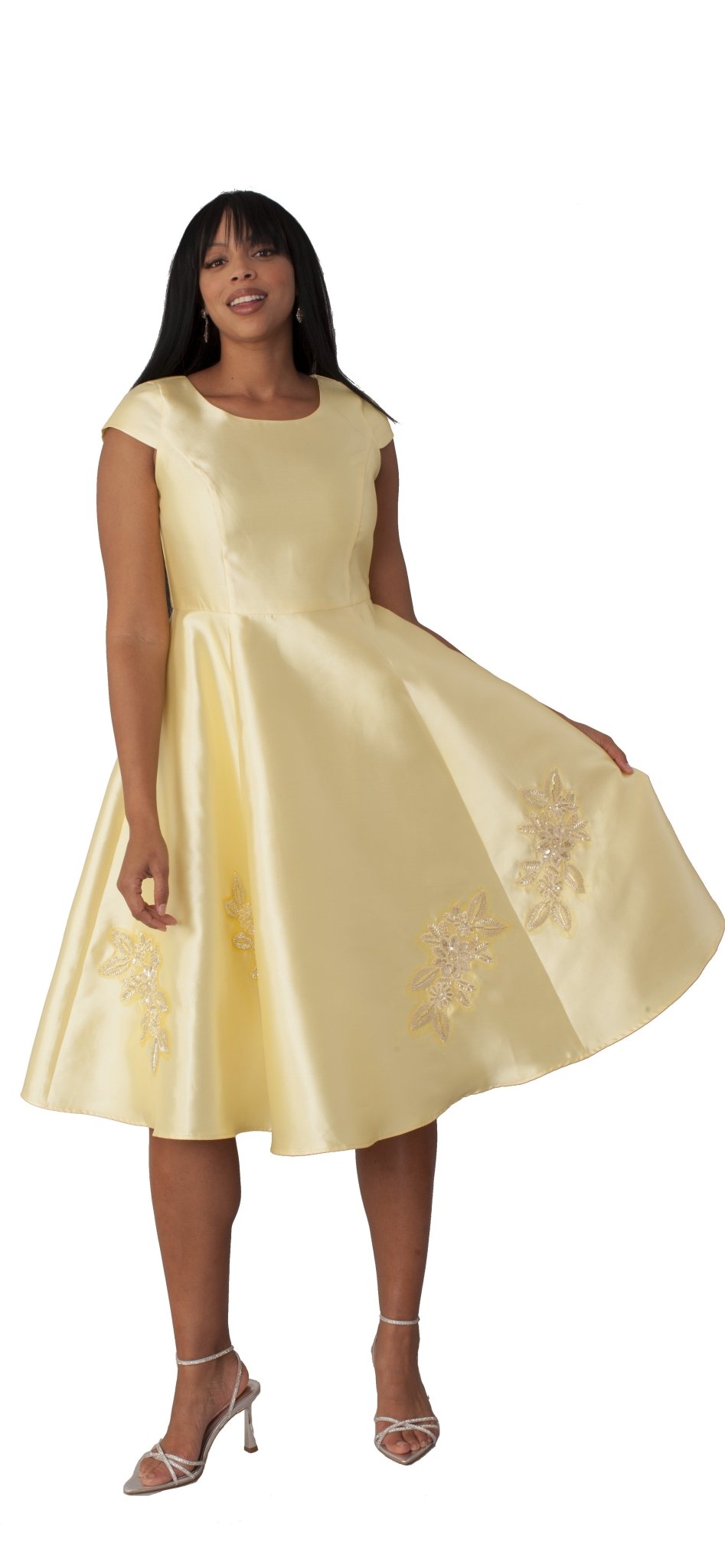 Satin Dress and Jacket Set - 4833 - Especially Yours