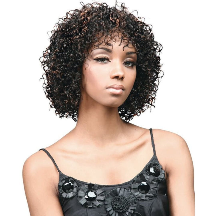 FXLB - 206 Bang Medium Curly Flex Synthetic Wig - MoTown Tress - Especially Yours