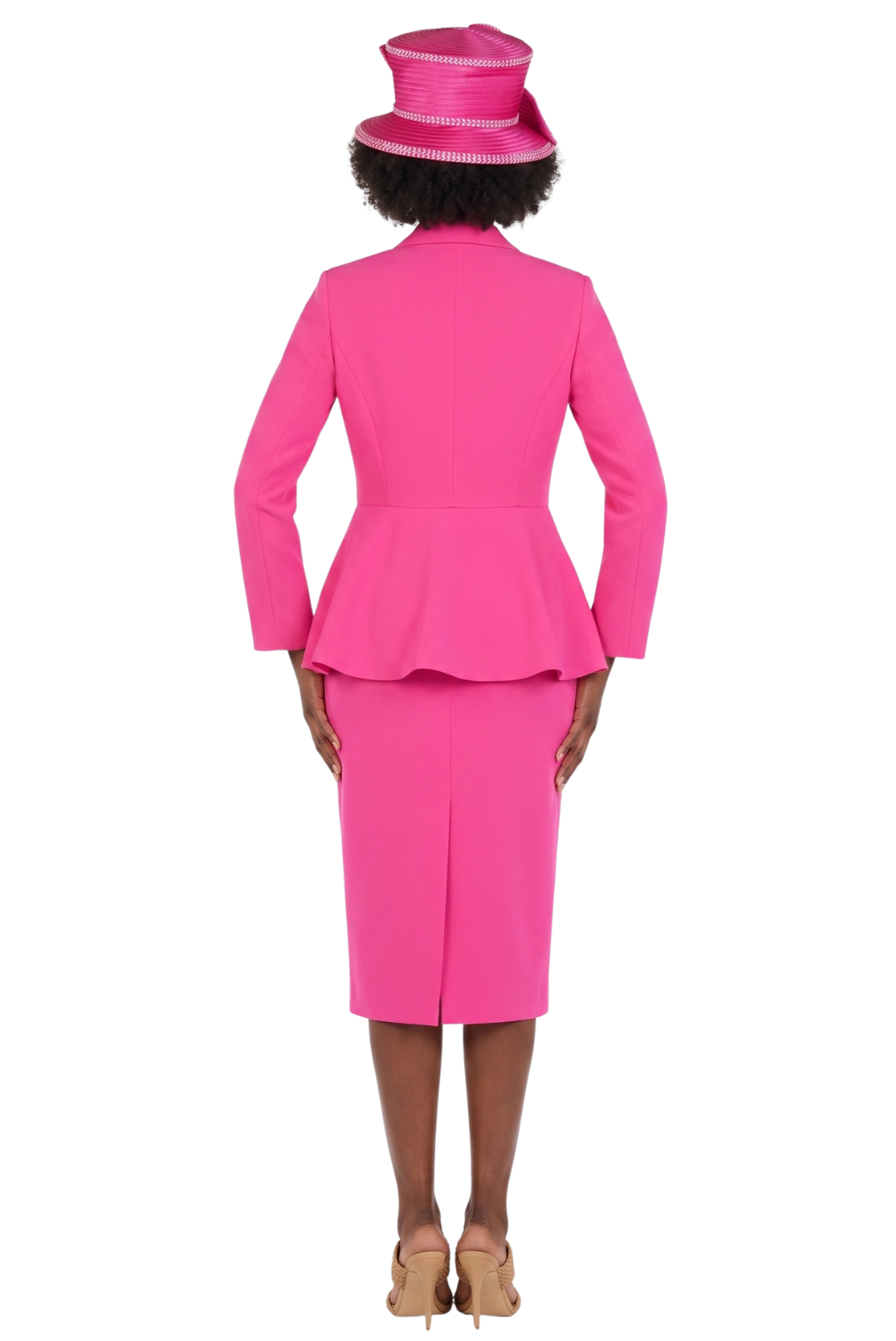 2pc Notch Collar 3-btn Uneven Jkt Sweep Suit-Plus